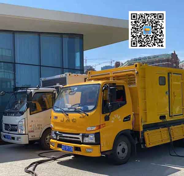 汤原出租发电车